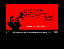 Tablet Screenshot of no-art.info